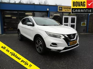 Nissan Qashqai 1.3 DIG-T 140pk N-Motion Nav Ecc 18"Lmv 360 Camera Afnb Trekhaak Panoramadak Pdc 62715 Km Rijklaarprijs