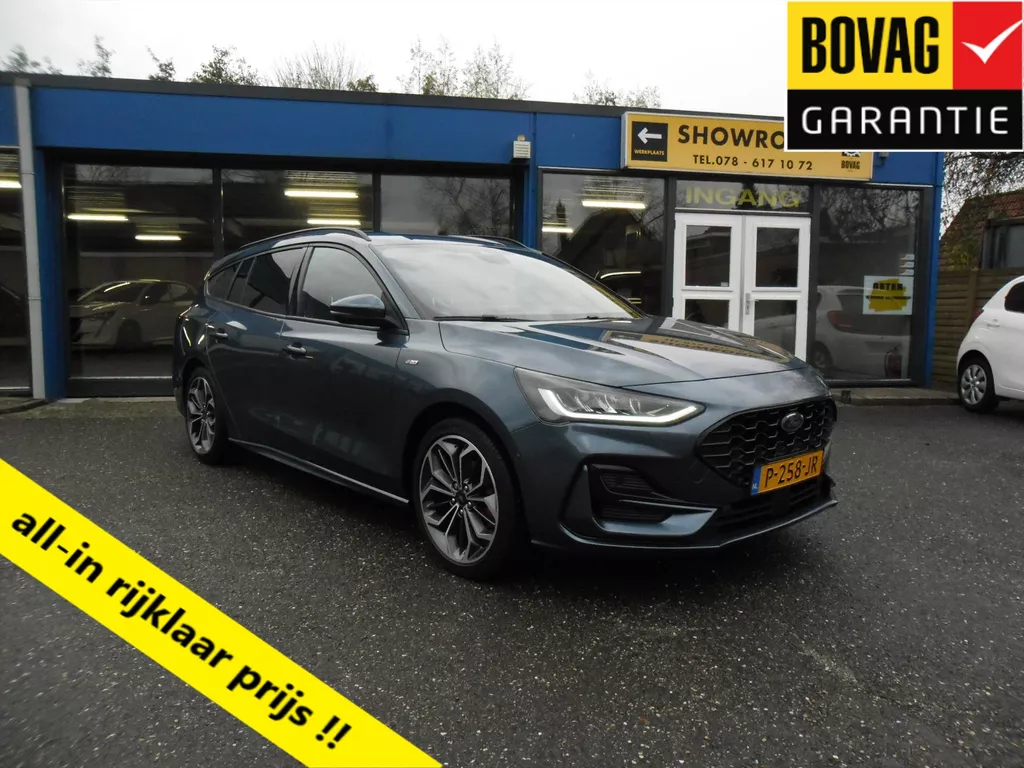 Ford Focus Wagon Ecoboost Hybrid 125Pk ST-LINE Nav Ecc 18"Lmv Winterpack B&O Camera Pdc Rijklaarprijs