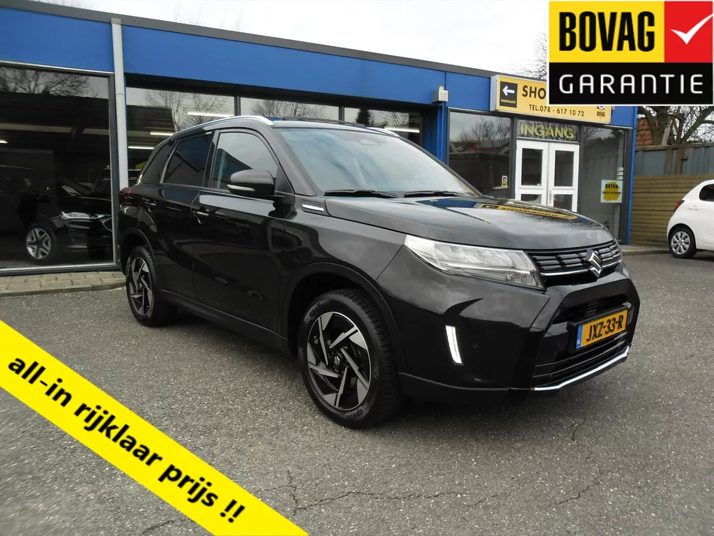 Suzuki Vitara 1.4 BOOSTERJET STYLE SMART HYBRID NAV SCHUIFDAK 1/2 LEDER ECC CAMERA PDC RIJKLAARPRIJS