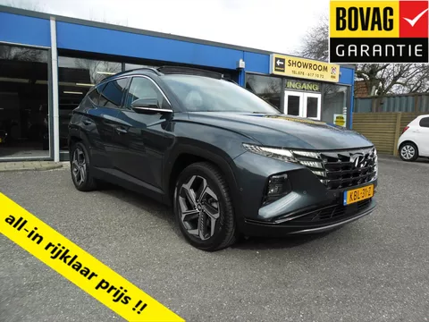 Hyundai Tucson 1.6 T-GDi PHEV Automaat Premium Sky Plus 4 WD Nav Leder Schuifdak Trekhaak Winterpack 19"Lmv 360 Camera Rijklaarprijs