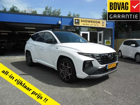 Hyundai Tucson 1.6 T-GDi PHEV AWD Automaat N-Line Sky Nav Leder/Alcantara Schuifdak-Panodak