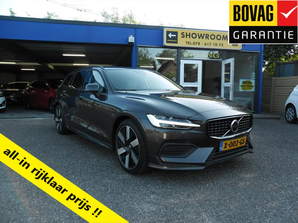 Volvo V60 2.0 B3 Hybrid Essential Edition Automaat Nav Leder 19"Lmv Ecc Camera Pdc Privacyglas Rijklaarprijs
