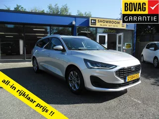 Ford Focus Wagon 1.0 EcoBoost Hybrid 125pk Titanium Nav Ecc Lmv Privacyglas Pdc Rijklaarprijs