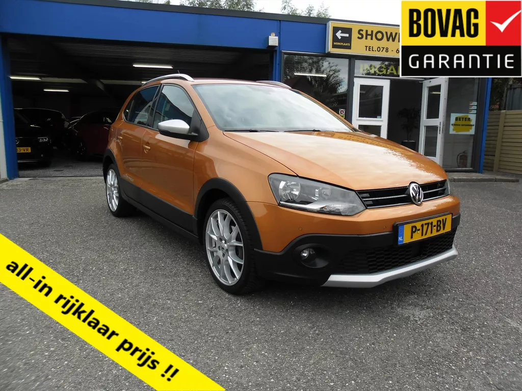 Volkswagen Polo CROSS TSI AUTOMAAT NAV ECC LMV CAMERA TREKHAAK PDC 76932 KM RIJKLAARPRIJS
