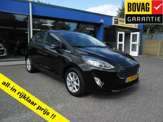 Ford Fiesta 5 DRS ECOBOOST 100PK TITANIUM NAV ECC LMV TREKHAAK PDC RIJKLAARPRIJS