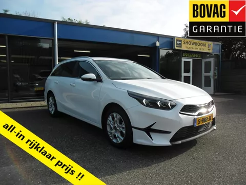 Kia Ceed Sw 1.0 T-GDi MHEV Automaat Dynamic Plus Line Hybride Nav Ecc 1/2 Leder Lmv Camera Pdc Rijklaarprijs