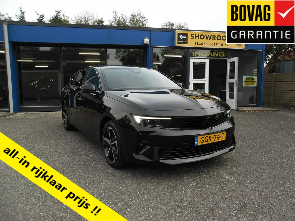 Opel Astra Sports Tourer 1.2 Turbo Hybrid GS Automaat Nav Ecc WinterPakket Lmv Camera Pdc Rijklaarprijs