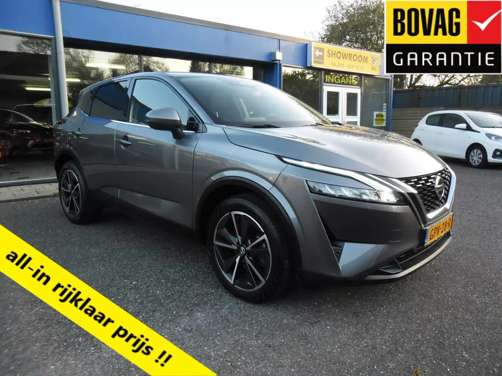 Nissan Qashqai 1.3 MHEV AUTOMAAT N-CONNECTA NAV ECC 19"LMV 360 CAMERA PDC 37158 KM RIJKLAARPRIJS