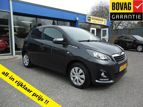 Peugeot 108 1.0 VTI 5 DRS STYLE AIRCO LED RIJKLAARPRIJS