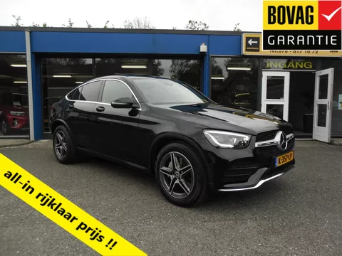 Mercedes GLC Coupé 200 4 Matic AMG Business Solution NL Auto Schuif-Kanteldak Trekhaak 36609 Km Rijklaarprijs