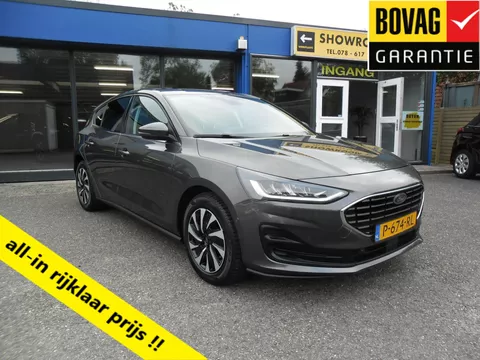 Ford Focus 5 DRS ECOBOOST HYBRID 125PK TITANIUM STYLE NIEUW MODEL NAV ECC CAMERA PDC RIJKLAARPRIJS