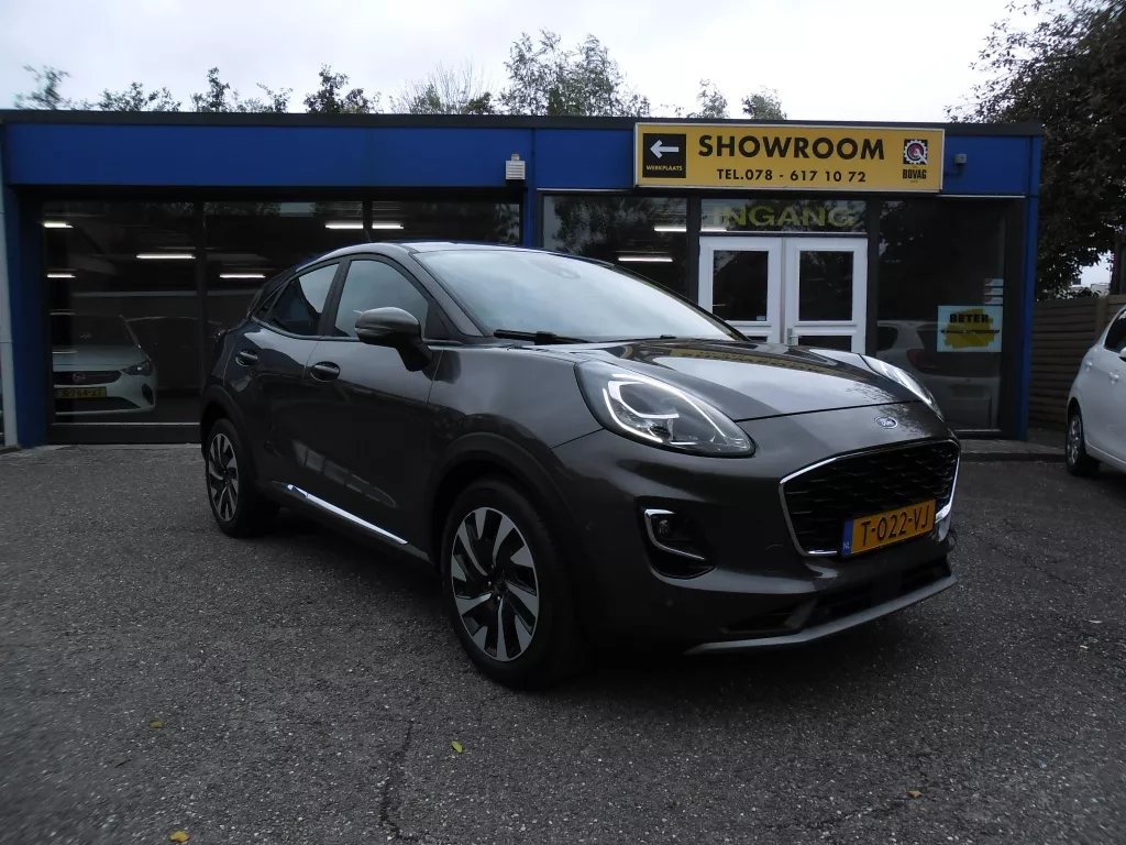 Ford Puma Ecoboost Hybrid 125pk Titanium Plus Nav Ecc Winterpack Camera Pdc Led Rijklaarprijs
