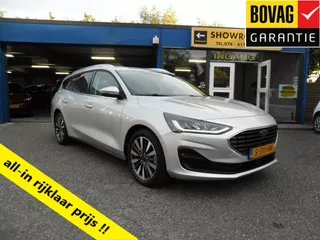 Ford Focus Wagon EcoBoost Hybrid 125pk Titanium X Nav Groot Ecc 17"Lmv Privacyglas Camera B&O Pdc Rijklaarprijs
