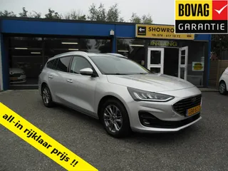 Ford Focus Wagon EcoBoost Hybrid 155pk Automaat Titanium Nav Groot Ecc Lmv Pdc Led Rijklaarprijs